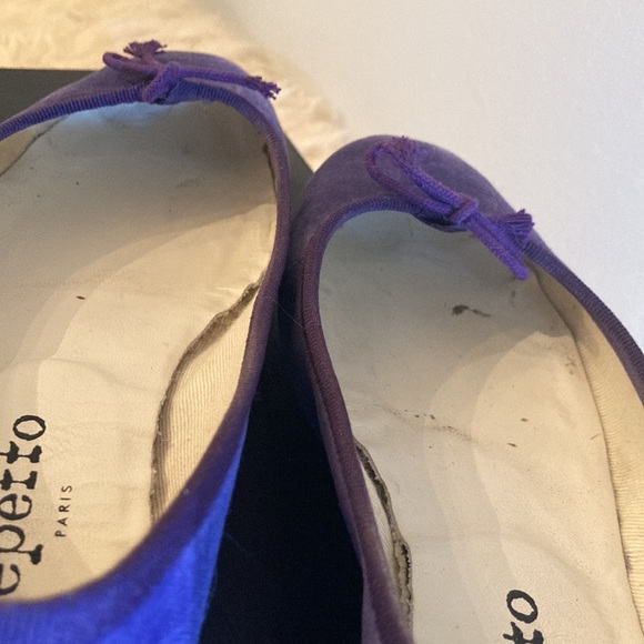 Repetto Cendrillon purple velvet ballet flats, size 36 - Picture 9 of 10